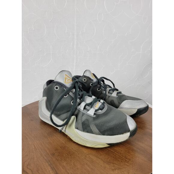 Nike Zoom Freak 1 Kids Basketball Shoes 6 Smoke Gray Sneakers BQ5633-050 - Picture 2 of 15